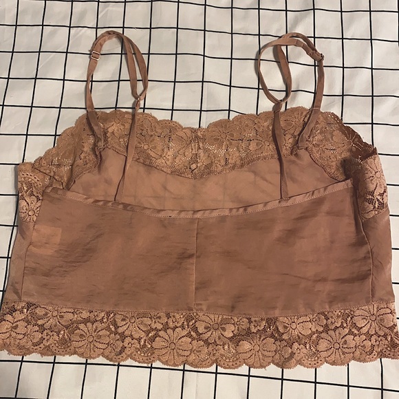 Dusty Pink Dionne Silky Tank - Picture 6 of 8